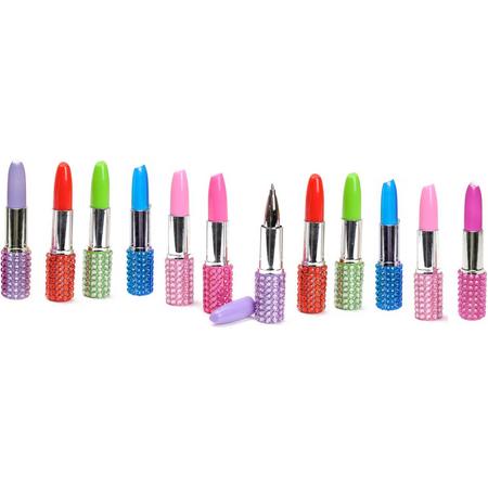 Lippenstift Balpen | Lipstick Pen Uitdelen | 24 stuks